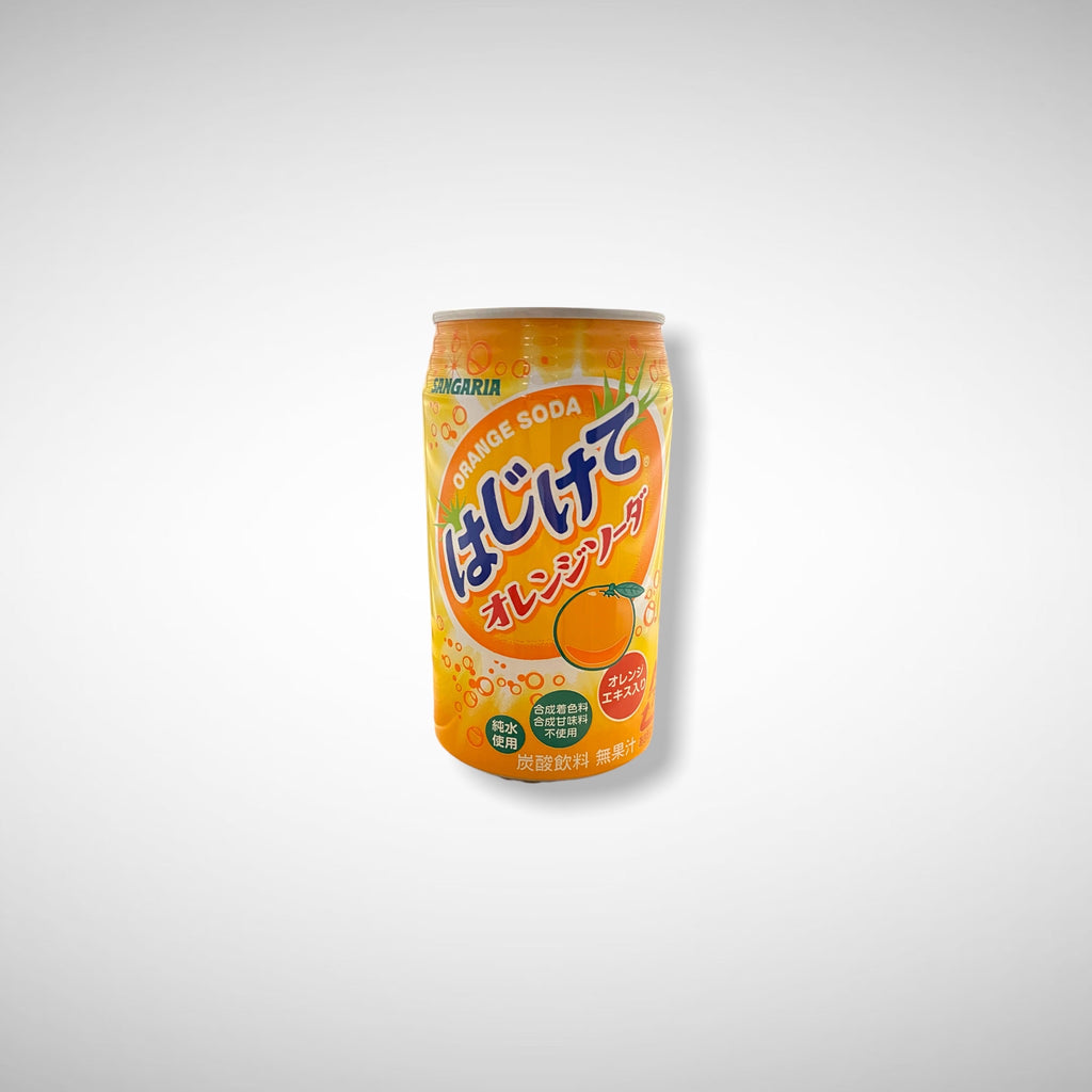 Sangaria Hajikete Orange Soda Soft Drink