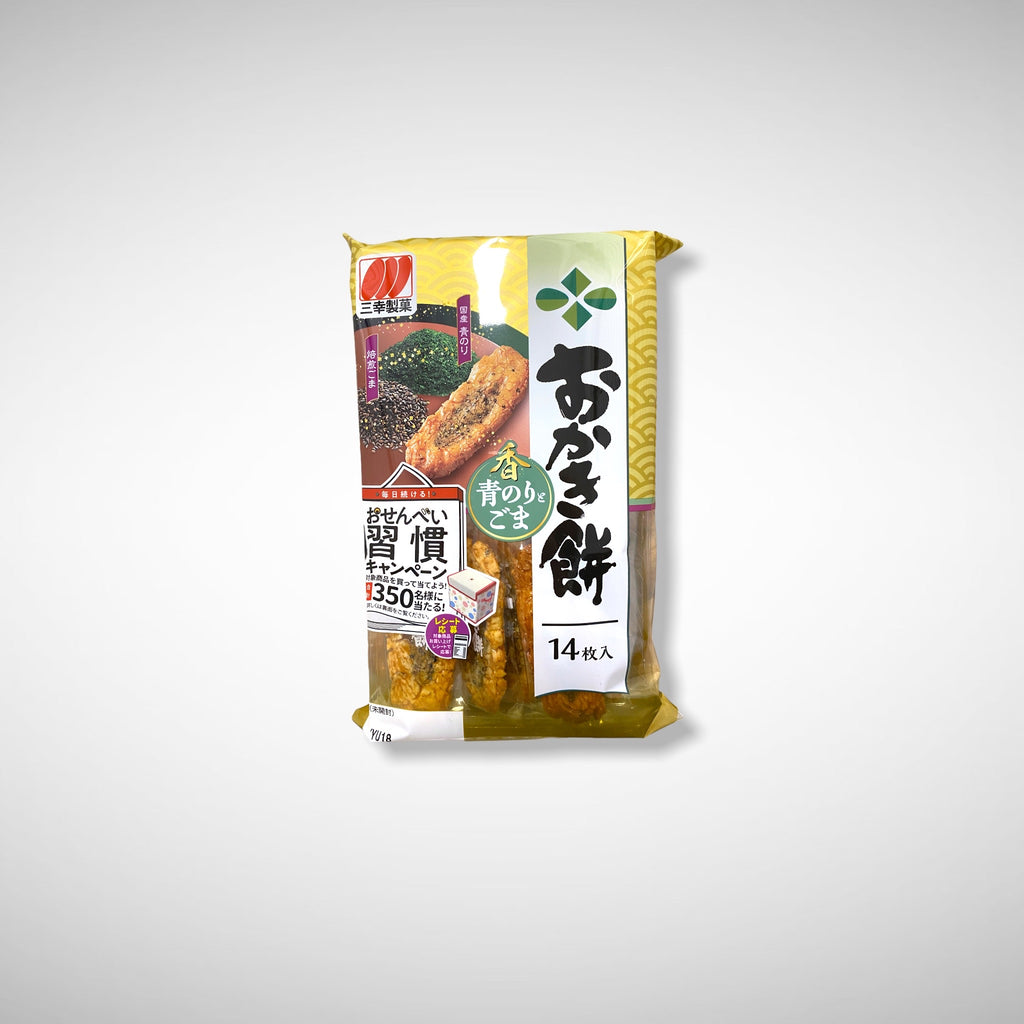 Sanko Okaki Mochi Seaweed & Sesame Rice Cracker
